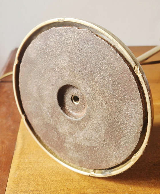 Image 1 of Art Nouveau stijl lamp- Messing en glaspasta- 1920's