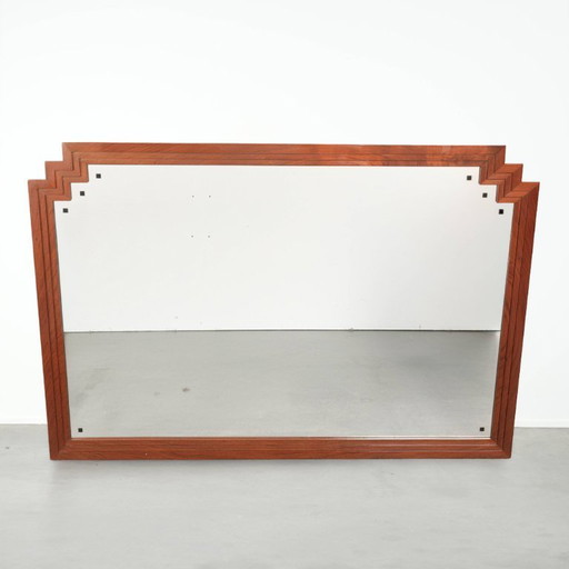 Large Art Deco Schuitema Design Mirror from the Decoforma Series