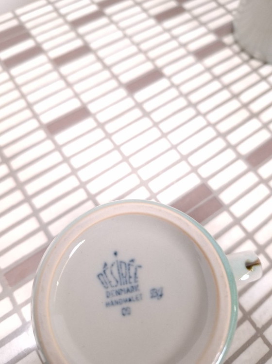 Image 1 of Juego de tazas de café de porcelana danesa Desirée Denmark, juego de 2
