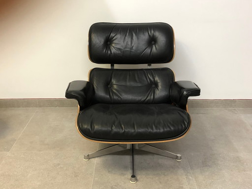 1970S Icf Lounge Chair With Ottoman - Model 670 & 671 - Charles & Ray Eames