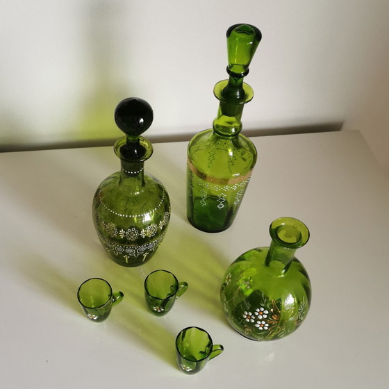 Image 1 of Bottiglie o decanter francesi antichi