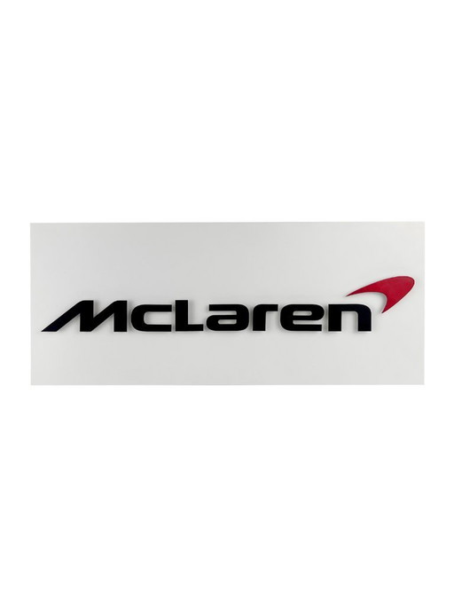 Auto - McLaren Werbeschild