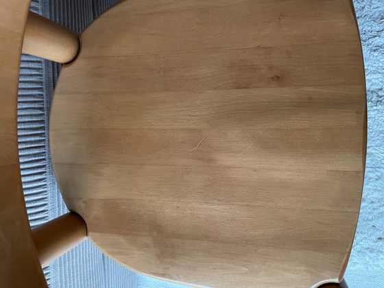 Image 1 of Set di 2 sedie da pranzo Rainer Daumiller in betulla massello - anni '70