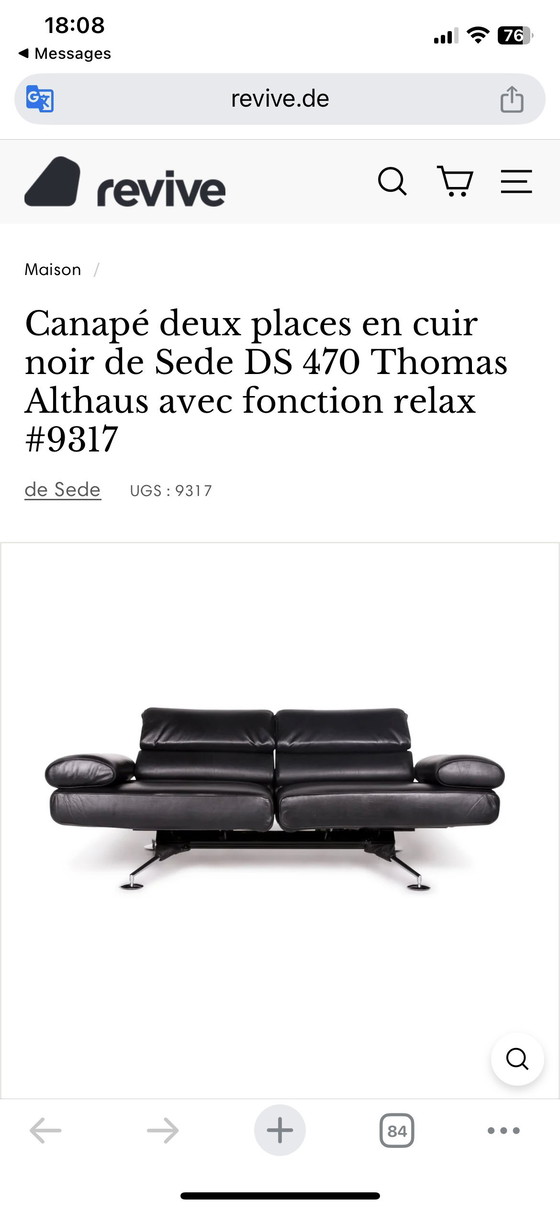 Image 1 of Leren Bank De Sede