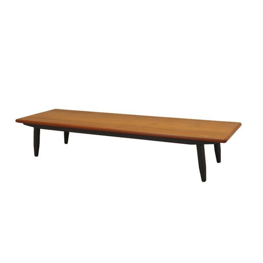 Meuble bas en teck, design danois, années 1970, fabriqué au Danemark