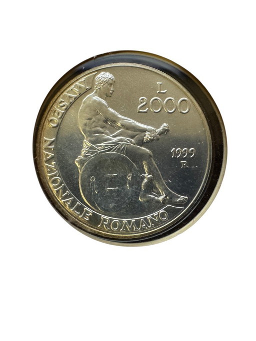Silver coin 1999 National Roman Museum