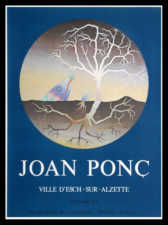 Image 1 of Ponc, Joan - Ville D`Esch-sur-Alzette - Ausstellungsplakat - 1978