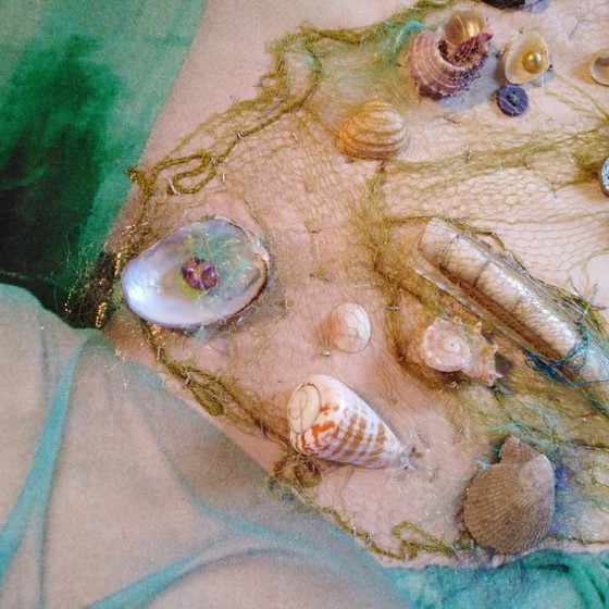 Image 1 of After the Bath; painting, directly from the artist