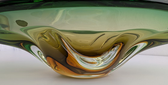 Image 1 of Murano Sommerso Bowl - Flavio Poli for Seguso Vetri d'Arte - XL (48cm!)