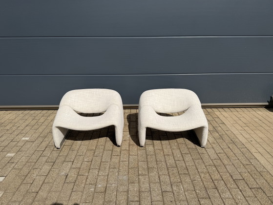 Image 1 of Artifort F598 Groovy fauteuils in Nieuwstaat!! Pierre Paulin