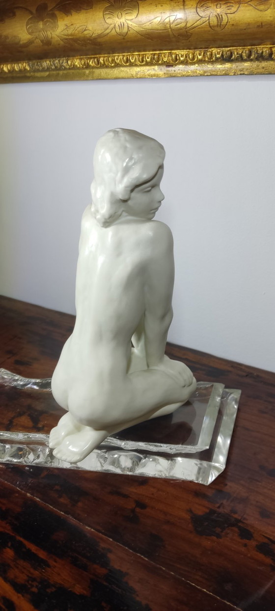 Image 1 of Rosenthal Statue "Female Nude" - Lore Friedrich-Gronau (LFG 1734)