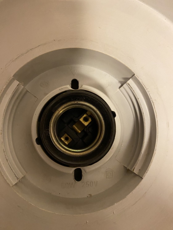 Image 1 of Vintage Hexagon design ceiling lamp wall lamp, 80s