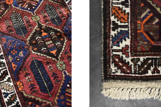 Image 1 of Tappeto Hamadan mediorientale vintage tessuto a mano, anni '60