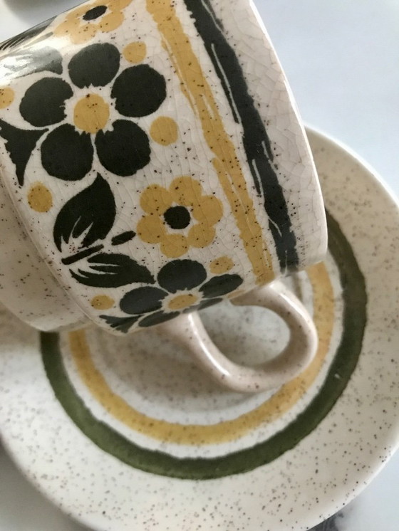 Image 1 of Biltons English Cups and Saucers