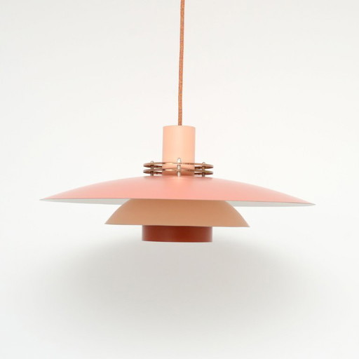 Orange Top Lamper lamp, Denmark, 1970s