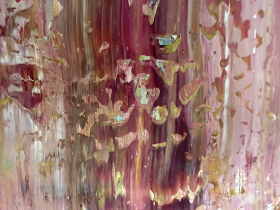 Image 1 of Artwork 90x70 including brown frame