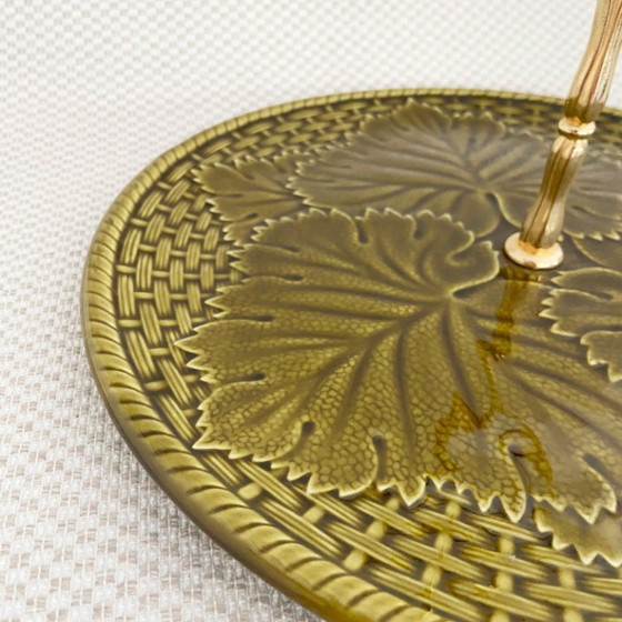 Image 1 of Serving dish / cheese board – Gien earthenware, 1970s