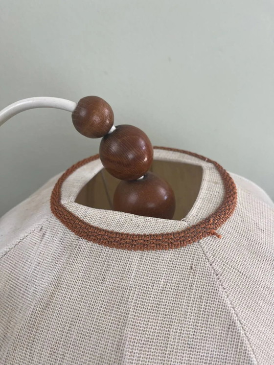 Lampada a sospensione vintage con perle di legno – Lampade a sospensione (photo 4 of 9)