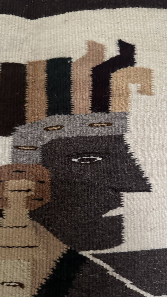 Dos tapices de los Andes – Decoración de pared, Textile, Wool (photo 6 of 7)
