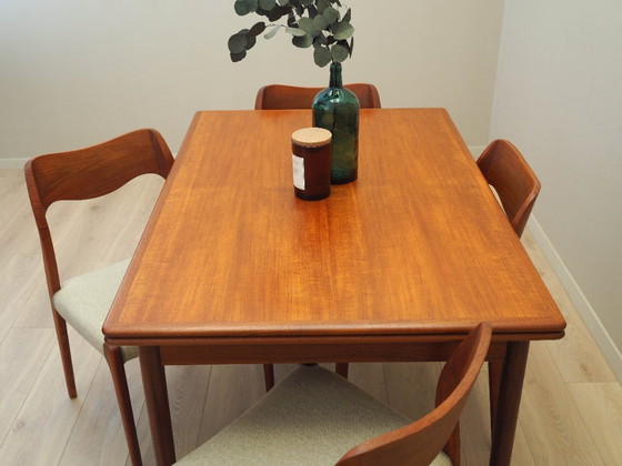 Image 1 of Teak table, Danish design, 1970s, production: Denmark