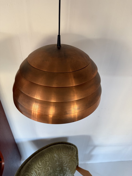 Image 1 of Lampada a sospensione vintage in rame 'Beehive', Hans Agne Jakobsson anni '70
