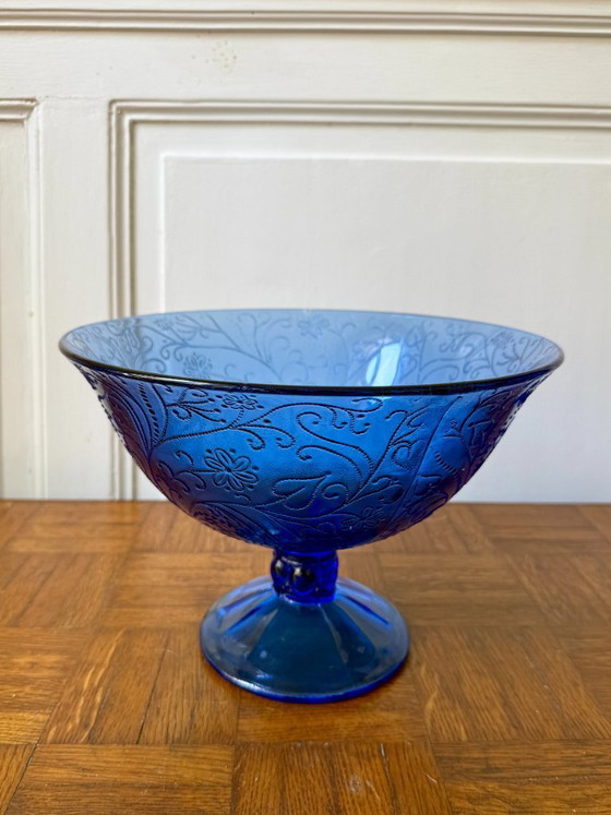 Cesto di frutta in vetro blu – Ciotole, Glass (photo 6 of 12)