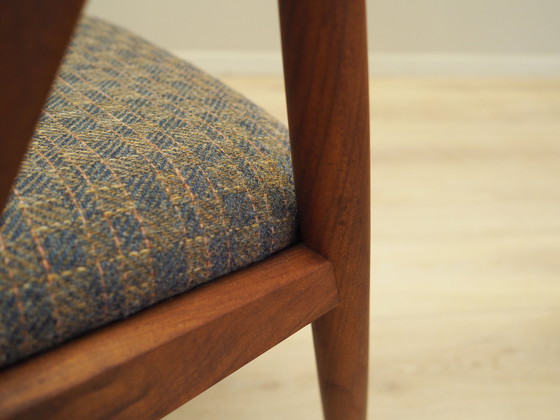Image 1 of Set of three teak chairs, Danish design, 1970s, designer: Kai Kristiansen