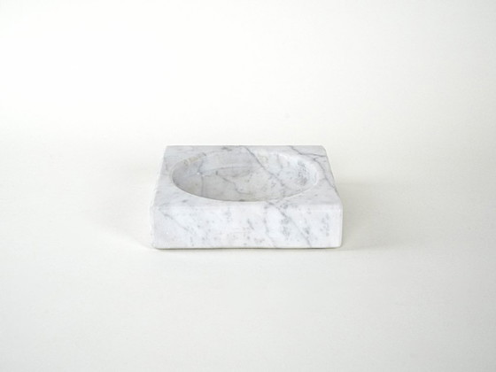 Image 1 of Soporte de mármol, diseño italiano, años 70, fabricado en Italia.