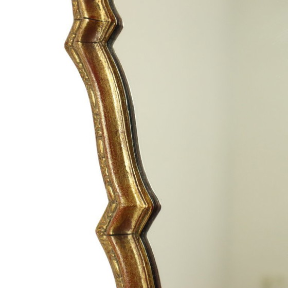 Image 1 of Deknudt Spiegel Mid Century Bladgoud