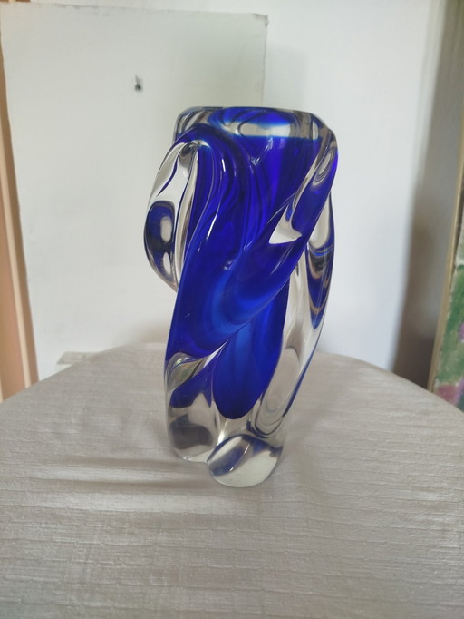 Novy Bor - Josef Hospodka - Vase - Verre - Cristal
