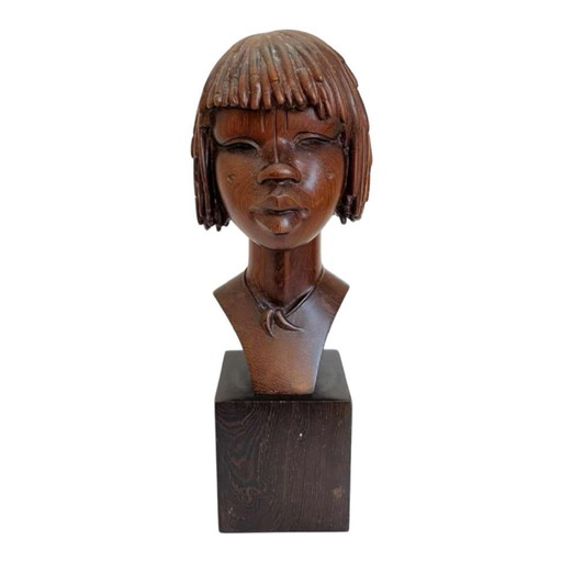 Africanist Sculpture in Palm Wood, 1950
