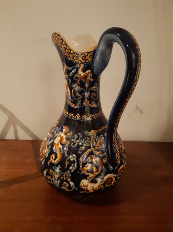 Vintage Gien Vase – Ceramic (photo 2 of 6)
