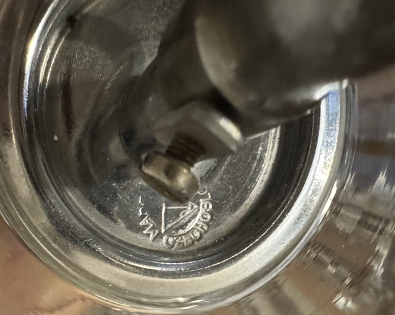 Image 1 of 1950s crystal hot air balloon ceiling light