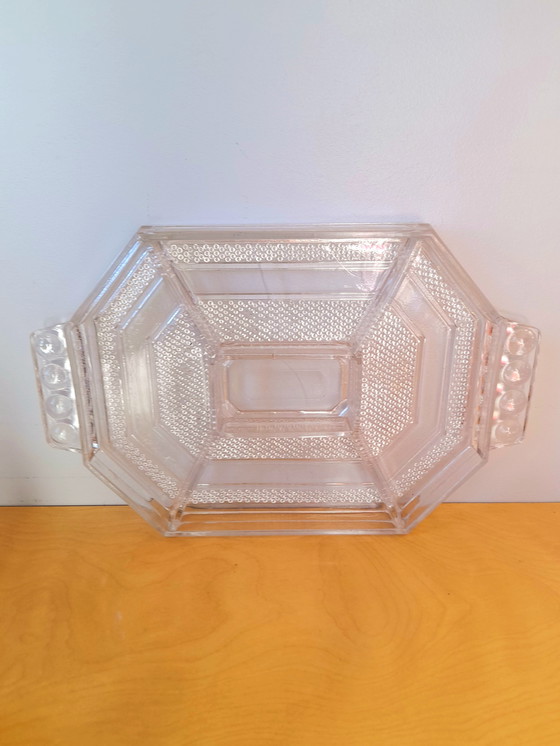 Image 1 of Vassoio in vetro Art Déco