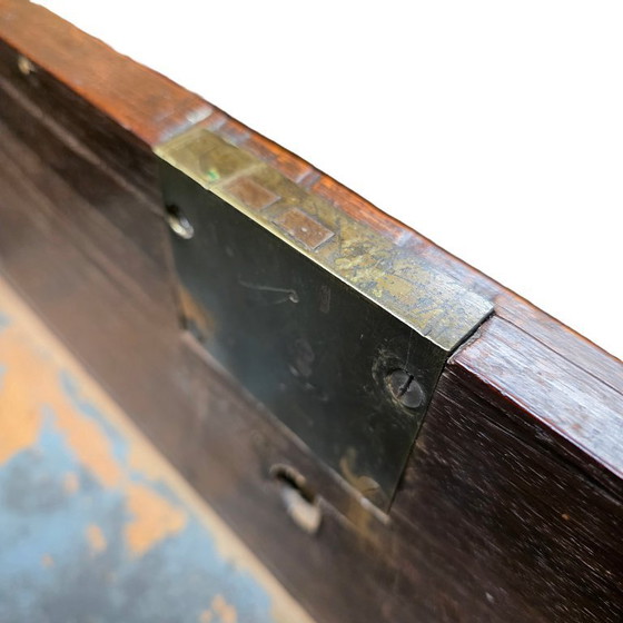 Image 1 of Antiek Engels mahonie Campaign ladekast, circa 1820/30