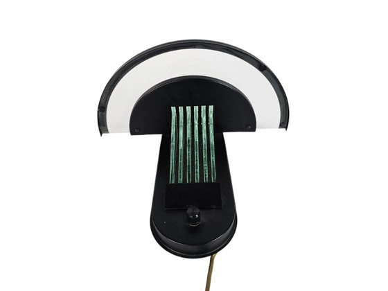 Image 1 of Free Light - wall lamp - Post Modern - metal - glass - 80's