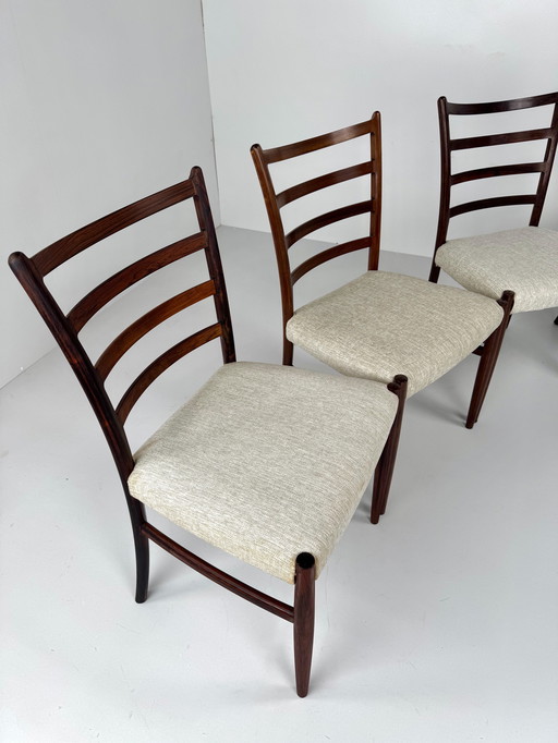 Set of 8 Johannes Andersen Rosewood Dining Chairs – Schou Andersen Møbelfabrik