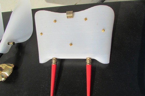 Image 1 of Wall sconce and two wall sconces from the 1960s, 3 pieces