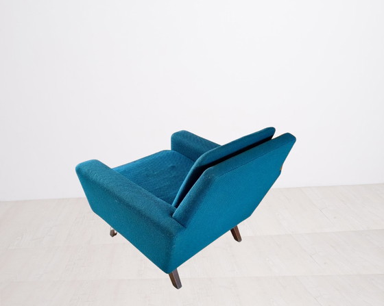 Image 1 of Vintage Mid century Deens design 4 zits bank en fauteuil 