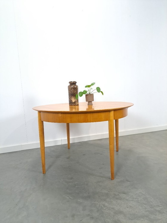 Image 1 of Tavolo da pranzo rotondo estensibile Lübke Design