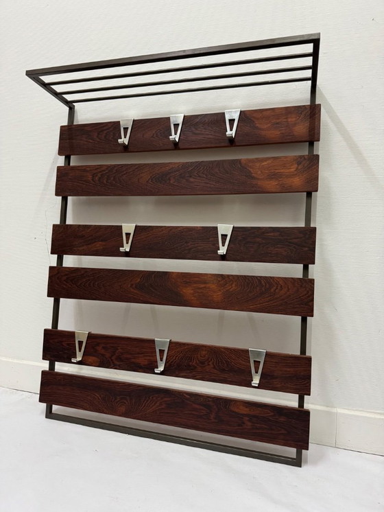 Image 1 of Porte-manteau vintage en palissandre