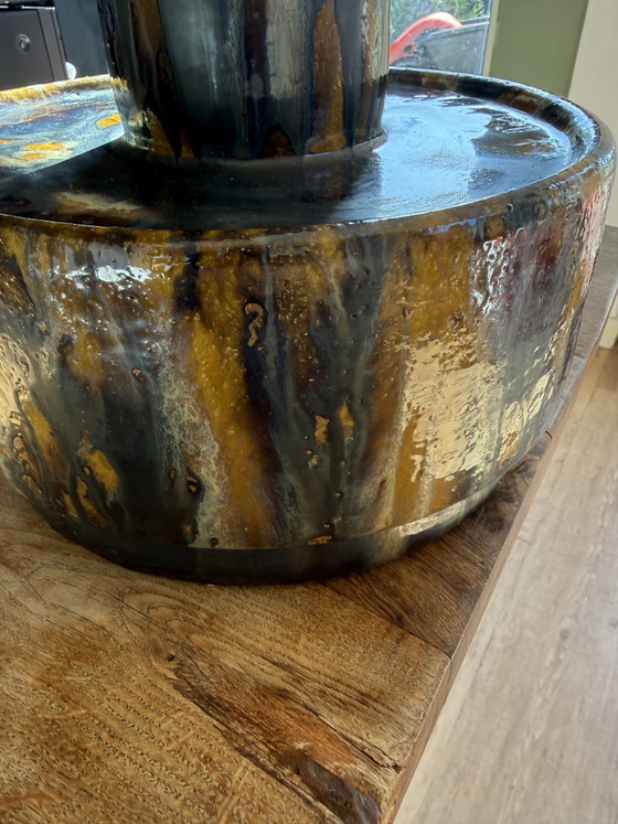 XL Vintage Fat Lava Table Lamp – 60s/70s – Ceramic – Brutalist (photo 11 of 16)