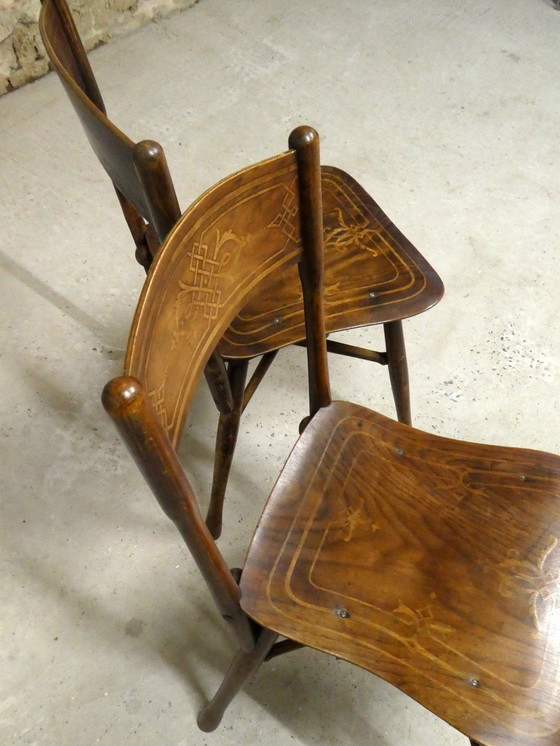 Image 1 of Rare Pair Of Chairs By Jacob And Josef Kohn