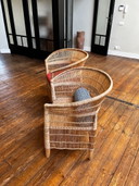 Paire de chaises du Malawi