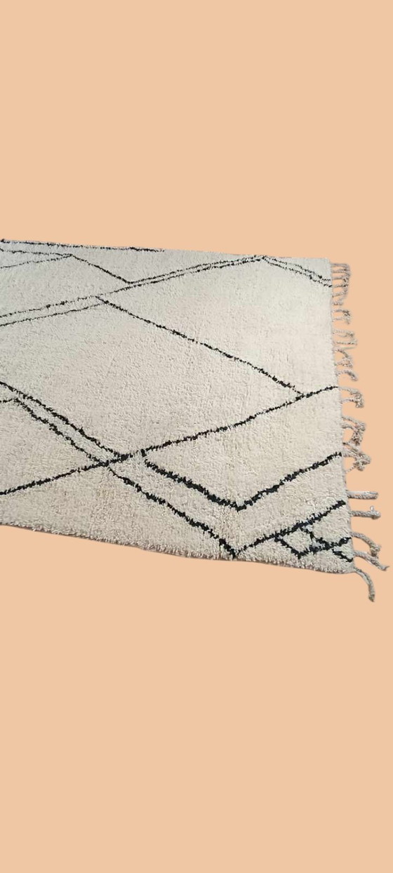 Image 1 of Tapis berbère laine vierge Tapis marocain - 300 x 200 cm 302x 296 m Type B12.4