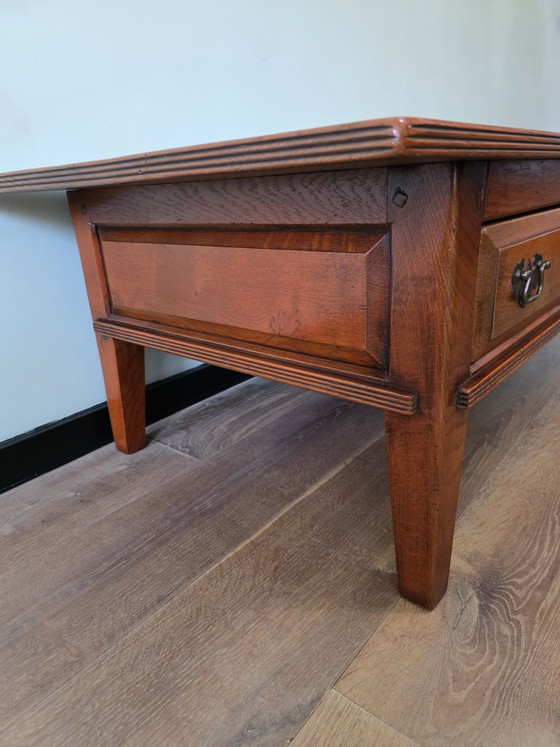 Image 1 of Schuiteman Collectie – Console, Spiegel, Salontafel & 4 Stoelen