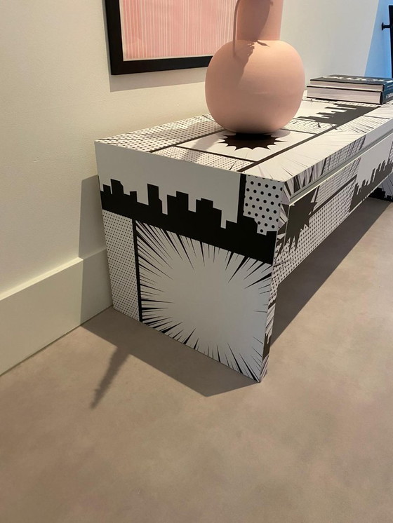 Image 1 of Lade kast van Jan de Bouvrie ontwerp van Monique de Bouvrie