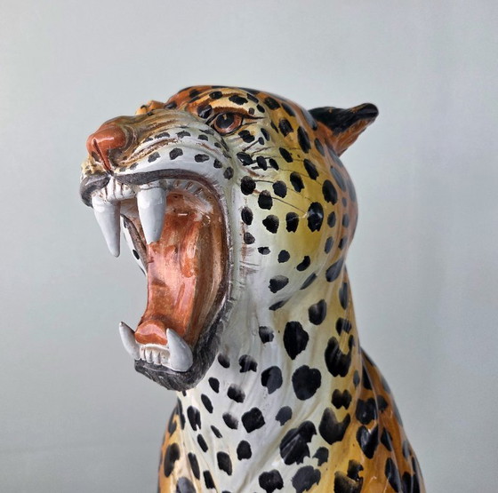 Image 1 of Vintage Keramieken Luipaard