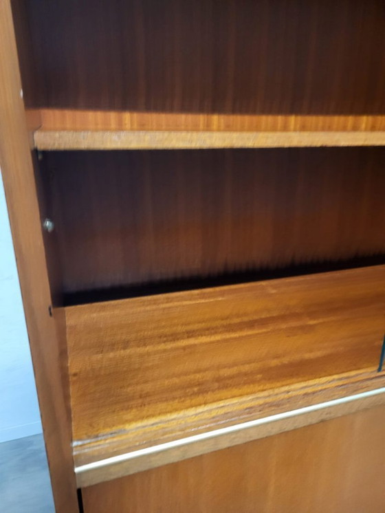 Image 1 of Vintage teak bar- / boekenkast – jaren ’60