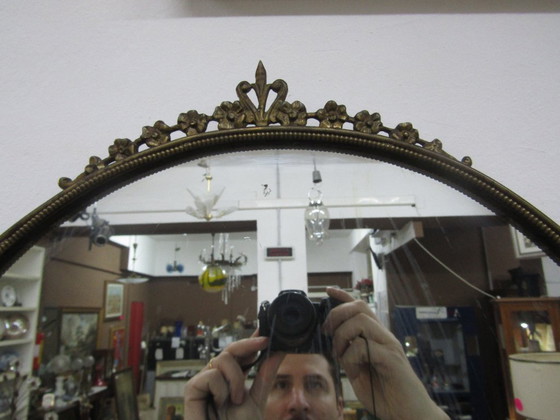 Image 1 of Espejo de latón estilo Gio Ponti